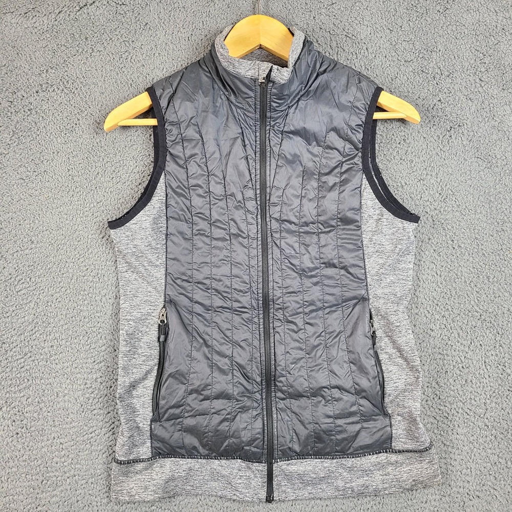 Outdoor Research Melody Hybrid Vest Gray Quilted Insulated Small S Womens